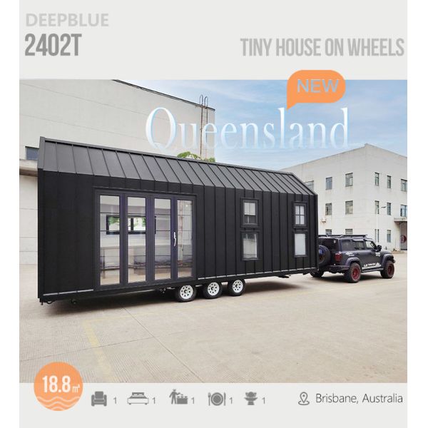 Australia Standard Mobile Home Prefabricated Tiny House On Wheels Trailer For Living