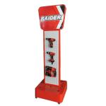 Exhibition Floor Standing Metal Display Fixture Drill Power Tools Hardware Store