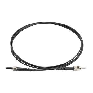Wholesale Outdoor SMA905 to ST UPC Fiber Optic Patch Cable Simplex Single Mode OS2 OFNR 2.0mm Black from china suppliers