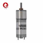 JQM-16RS050 16mm Spur Gearbox 6V 9V 12V DC Metal Reducer Motor For Coffee