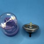 Standard Material Metered Aerosol Valve for Universal Compatibility Aluminum