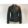 Simple Syle Jack Females Pleather Jacket Slim Ladies Leather Biker Jacket for sale