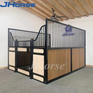 Wholesale Modern Show Equine Horse Stall Building Stables For Farm With Feeders And Pine Wood Horse Box from china suppliers