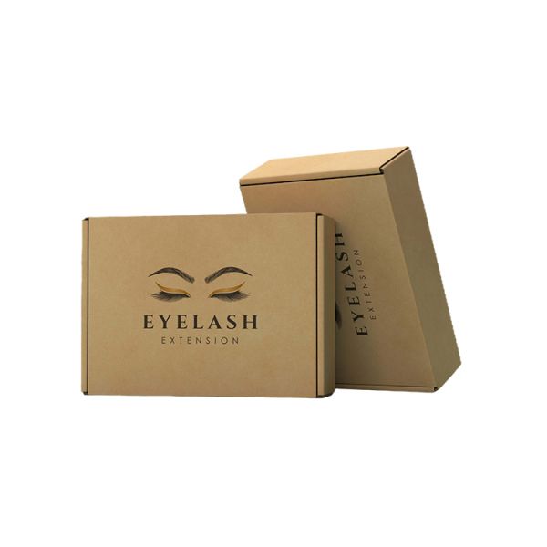 Custom Eyelash Packaging Boxes with Your Own Logo Retail Stand Box Material Structure