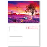 PET 3d Lenticular Prints Card Plastic Printing Card 3D / Flip Effect