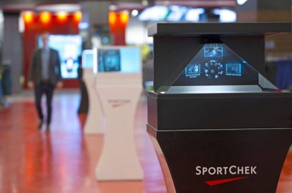 3D Holographic Display Hologram Pyramid Box Holo Showcase 270° 1920x1080