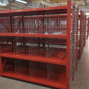 600kg Medium Duty Racking Logistics SGS Pallet Racking Mesh Shelves