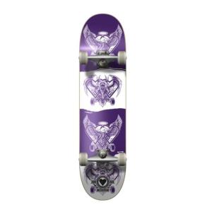 Wholesale The Heart Supply Bam Margera Dark Light Purple / White Complete Skateboard - 7.75&quot; x 31.5&quot; from china suppliers
