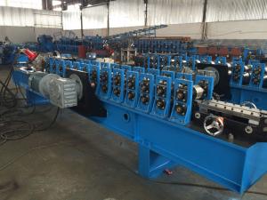 Wholesale Adjustable C Channel High Speed Roll Forming Machine With Hydraulic Decoiler 2.0mm thickness from china suppliers