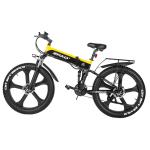 26 inch Disc Brake Folding Frame Fat Ebike with 48V 1000W Motor and 12.8AH