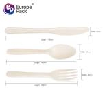 Shantou Europe-Pack manufacture cornstarch plastic biodegradable disposable