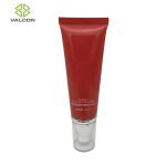 Diameter 30 MM Airless Cosmetic Tubes Silver UV Pump Acrylic Cap For Sunscreen