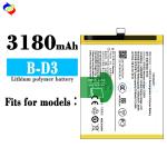 Highly-demanded 3180mAh B-D3 Mobile phone battery for VIVO D3 battery