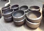 A420 WPL6 Carbon Steel Pipe Cap SCH80 Black Gray A234 WP12