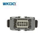 6 Cores Rectangular AWG18 Heavy Duty Cable Connectors IP65