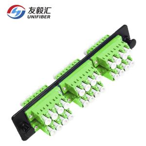 Wholesale 6 Ports Quad LC 24fibers OS2 SPCC Fiber Adapter Plate from china suppliers