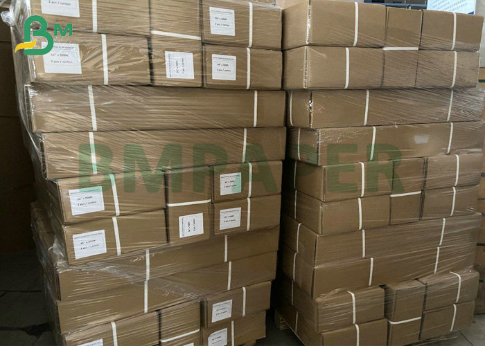 Uncoated Plotter Paper White Bond Roll CAD Paper 36''  x 300'' 20 lb 