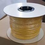Flexible Yellow PVC Tube For Electrical Wire Protective, Electric Insulated PVC
