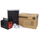 20W 16V Solar Energy Fan 16'' Solar Home Lighting System With Fan