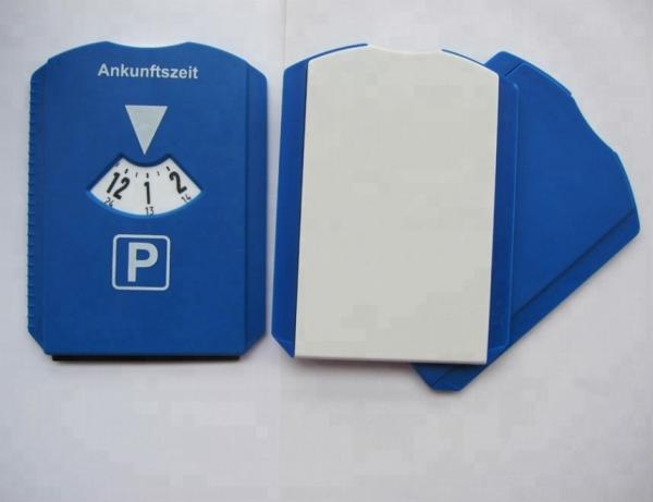 Parking Made Easy with Euro Auto Blue Plastic Parking Disc and Standard Ice