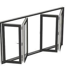 Wholesale tempered glass folding accordion window manufacturer guangzhou bifold window corner bi fold door exterior bi fold door from china suppliers