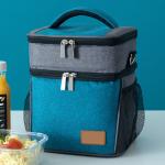 Wholesale OEM Fabric Custom Portable Reusable Oxford Tote Lunch Bag