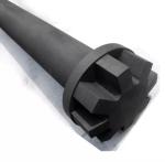 Anti Oxidation Carbon Graphite Rotor For Aluminium Degassing And Purification