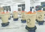 Outdoor Decorative Fiberglass Resin Statues Large Size Bubble Tea Cup Sculpture