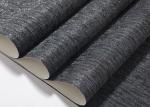 House Decoration Removable Vinyl Black Embossed Wallpaper for Bedrooms