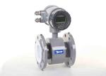 Flange Connect Port Magnetic Flow Meter DN25 - DN300 Pipe Diameter 1 - 15 M/S