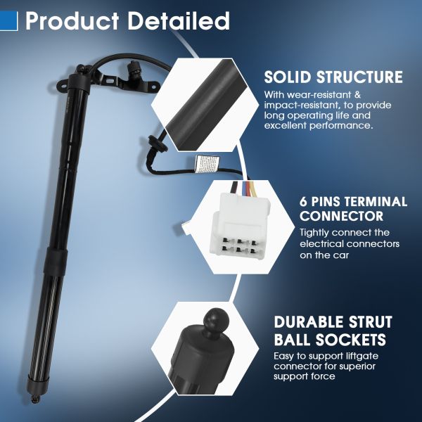 Tech Master 1668901130 A1668900100 Power Liftgate Automatic Tailgate Lift For Mercedes W166 GLS GLE ML Class