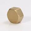 TOBO 3000# Forged Copper 3/8" NPT Hex Head Pipe Cap For High Pressure Plumbing &