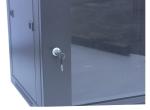9U Server Rack Cabinet 19" Wall Mount Removable Black Data Cabinet/Network Rack