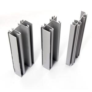 Wholesale Cameroon Anodized Silver Mat Aluminum Extrusion Profiles 2.0mm For Swing Doors from china suppliers