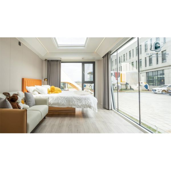 Luxury Bedroom Living Room Modern Prefab Smart Tiny Space Capsule Mobile Modular Container Capsule House Hotel