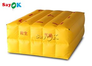 Wholesale Square Inflatable Lifesaving Pad Yellow Water Lifesaving Equipment from china suppliers