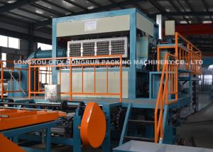 Wholesale Waste Paper Wine And Egg Tray Machine , High Efficient Pulp Molding Machine from china suppliers