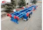 3 Axles Terminal Trailer High Tensile Low Alloy Steel