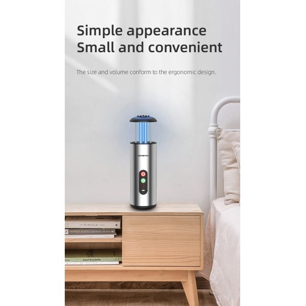 Homefish ODM Smart Car Air Purifier Car Purificatore Purificador De Aire Ozono Auto Air Disinfection Multifunctional Ionizer