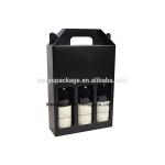 Hard 1 3 Bottle Wine Box Cardboard with Printed Logo