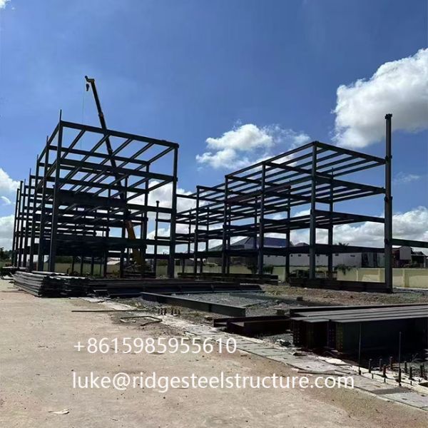 Chiese Manufacture Customized Peb Steel-Structure Commercial Workshop Warehouse for Industry Zone