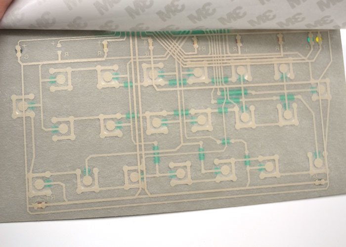 Moisture Proof LED Membrane Switch Embossed Tactile Keypad For Medical Instruments
