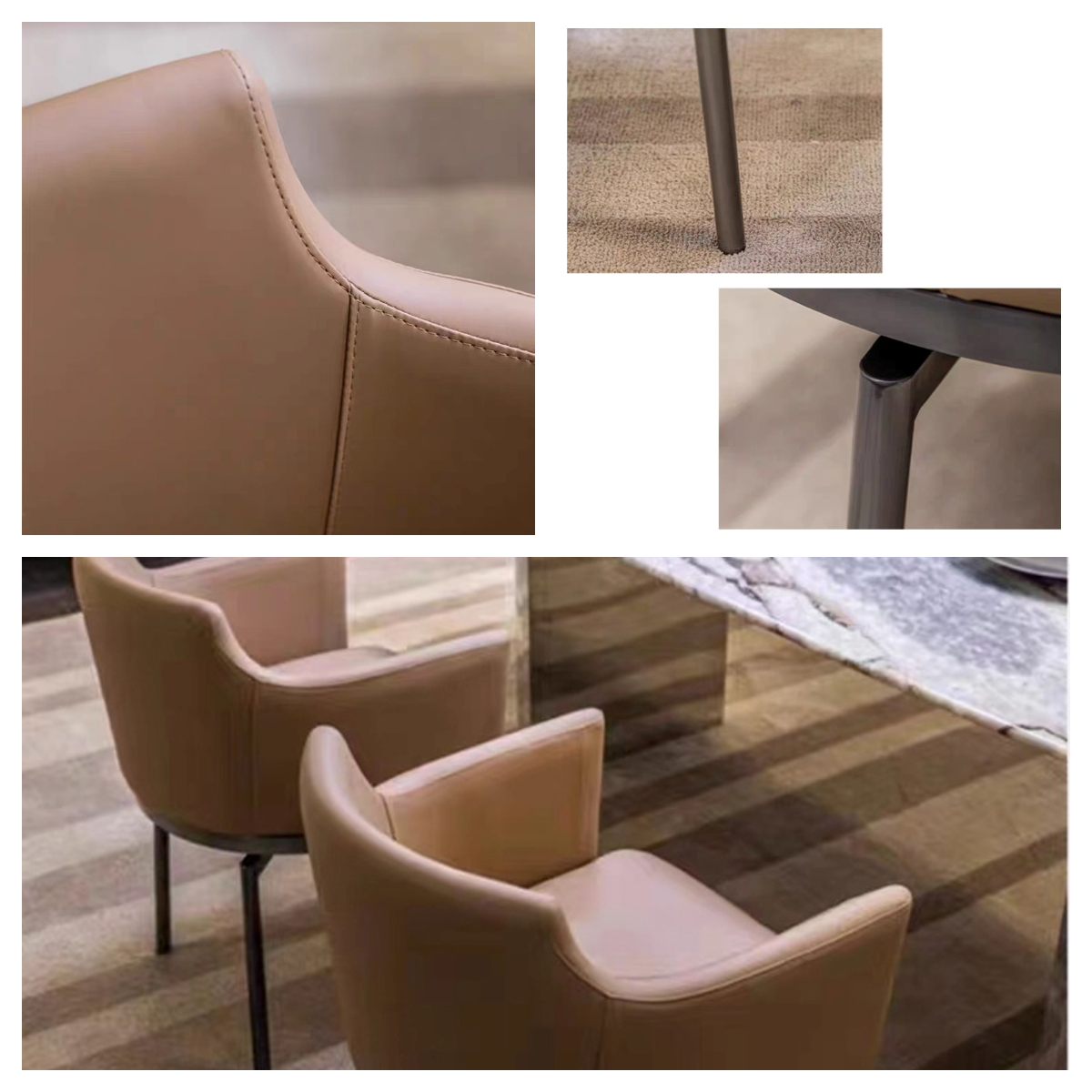 Elevate Swivel Dining Chairs With Arms Versatile Rotating Dining Chairs