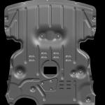 2015-2016 Year Automotive Parts Accessories Underbody Protection with Powder