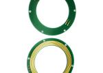 FR-4 PCB Disc Slip Ring Through Bore Power Signal Combinations For Excavator