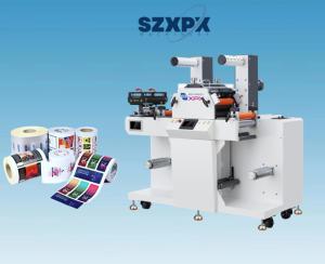 Wholesale XPX Small Width 210mm Semi/Full Rotary Die Cutting Machine for Adhesive label from china suppliers