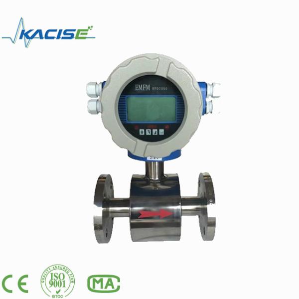 Food Electromagnetic Flow Meter RS485 Wireless Flowmeter Low Power Consumption