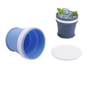 Wholesale Custom Printed Logo Reusable Coffee Drinking Cup Collapsible Silicone Mugs from china suppliers