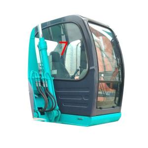Wholesale Right Side KOBELCO Custom Windshield Glass Green Mini Excavator Glass from china suppliers