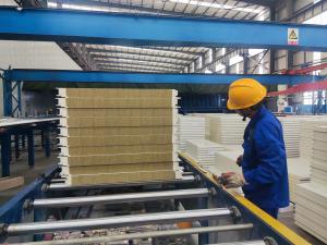 Wholesale Fireproof Heat Insulation Pu Panel Wall / Pu Wall Panel Anti Corrosion Board For Construction from china suppliers